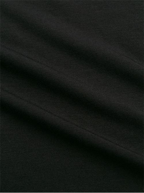 T-shirt donna manica lunga nera MAJESTIC FILATURES | M001FTS005002